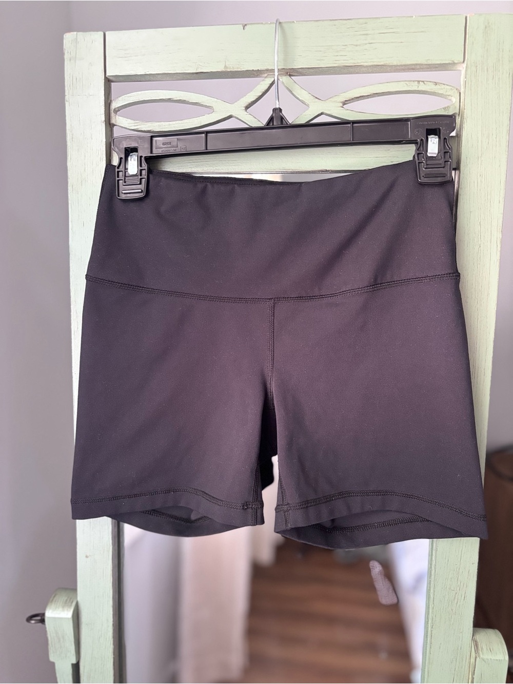 Yogalicious Black High-Waist Bike Shorts